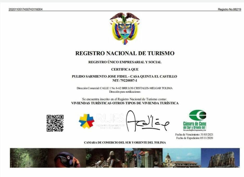 Casa Quinta Familiar Castillo 2020 Melgar