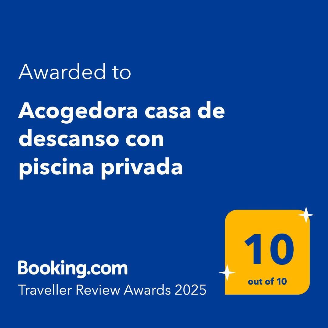 Acogedora Casa De Descanso Con Piscina Privada Сasa de vacaciones